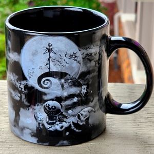 Nightmare Before Christmas Mug with Jack Skellington and Oogie Boogie